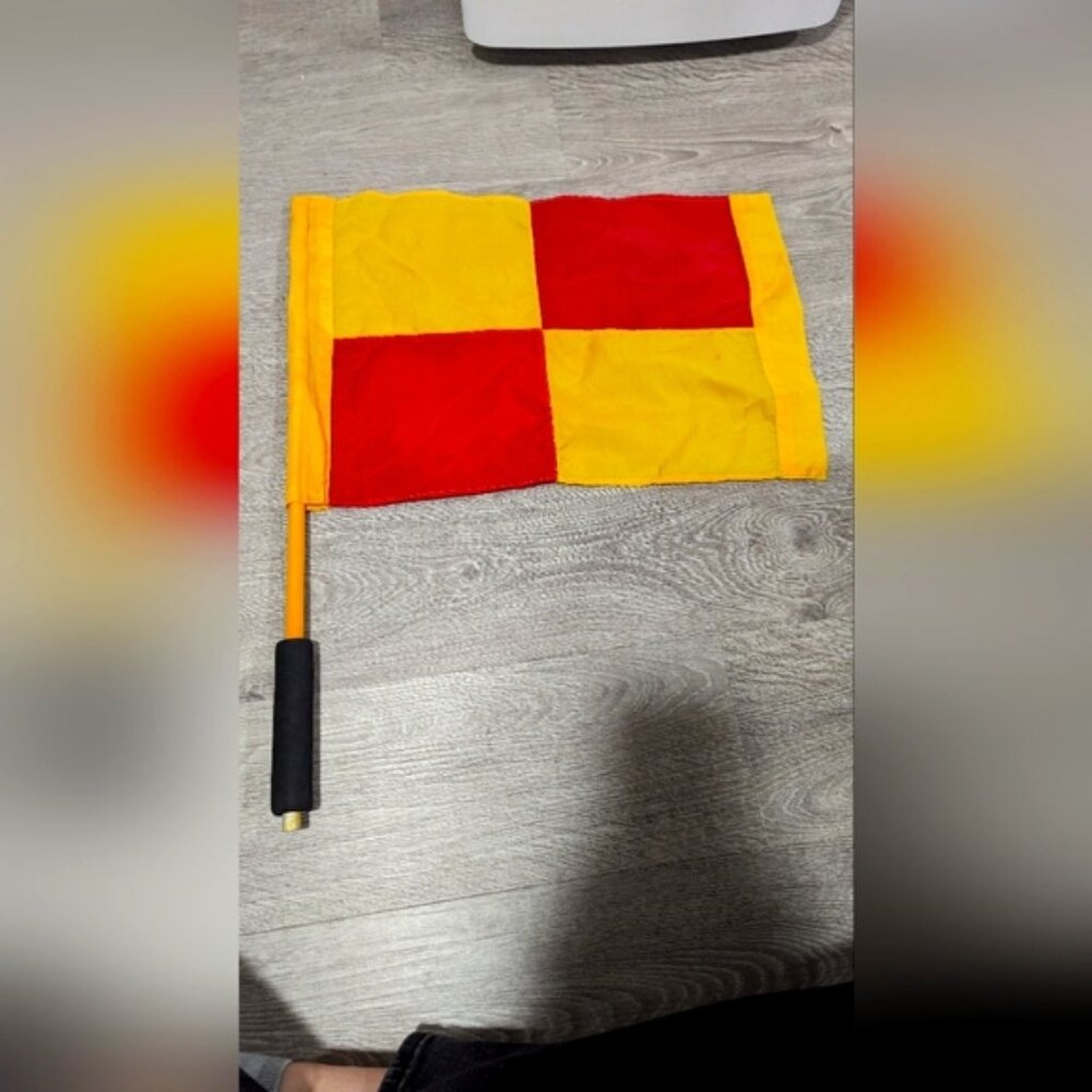 Soccer Referee Flag